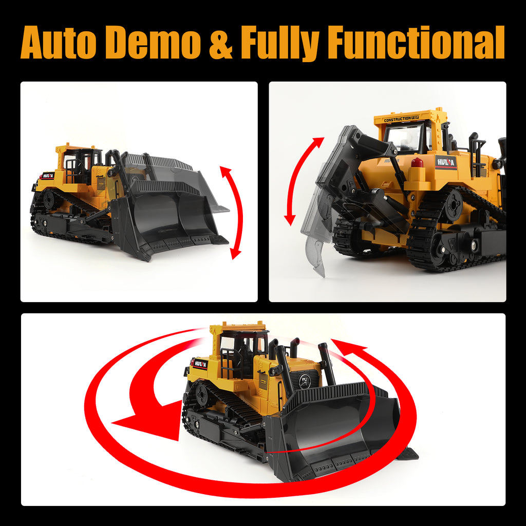 Huina 1554 1:16 RC Bulldozer