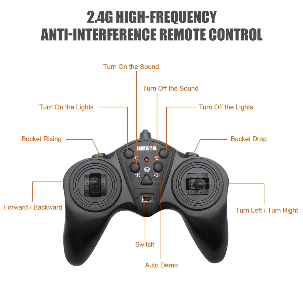 Huina 1553 1:16 RC Dump Truck