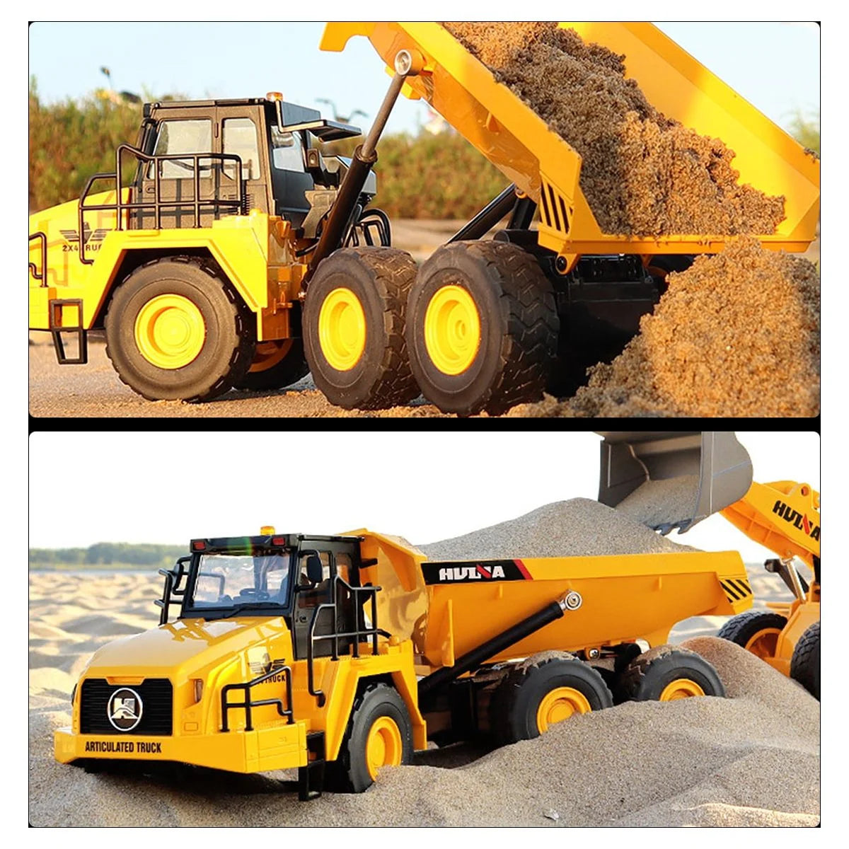 Huina 1553 1:16 RC Dump Truck